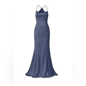 Amsale Everly Dress in Fluid Satin Size 0